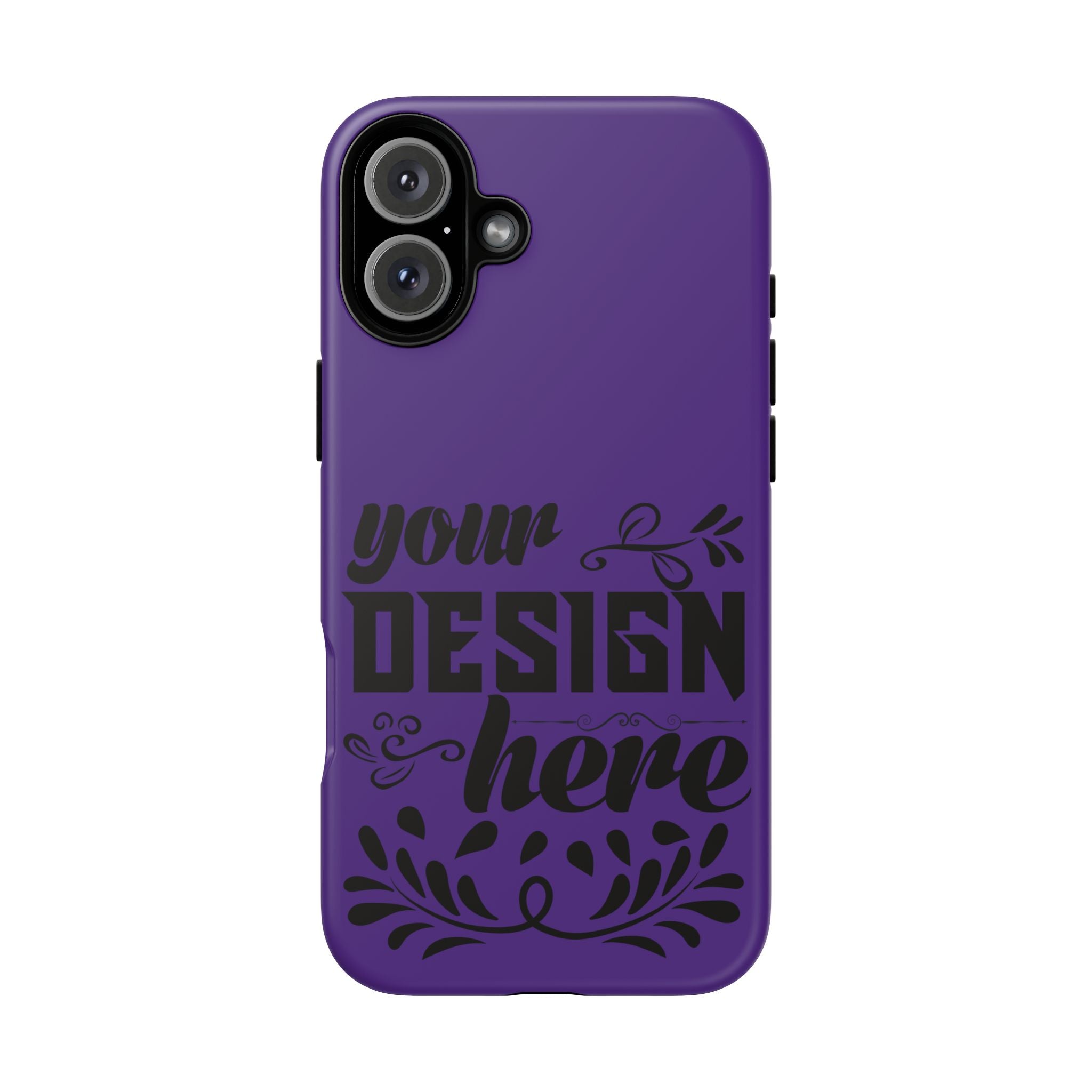 Customizable Tough Dual Layer Phone Case Polycarbonate TPU Liner Protective