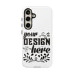 Customizable Tough Dual Layer Phone Case Polycarbonate TPU Liner Protective