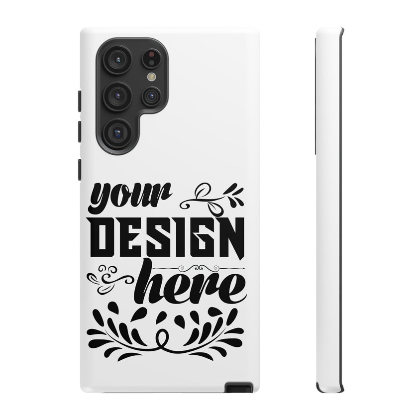 Customizable Tough Dual Layer Phone Case Polycarbonate TPU Liner Protective