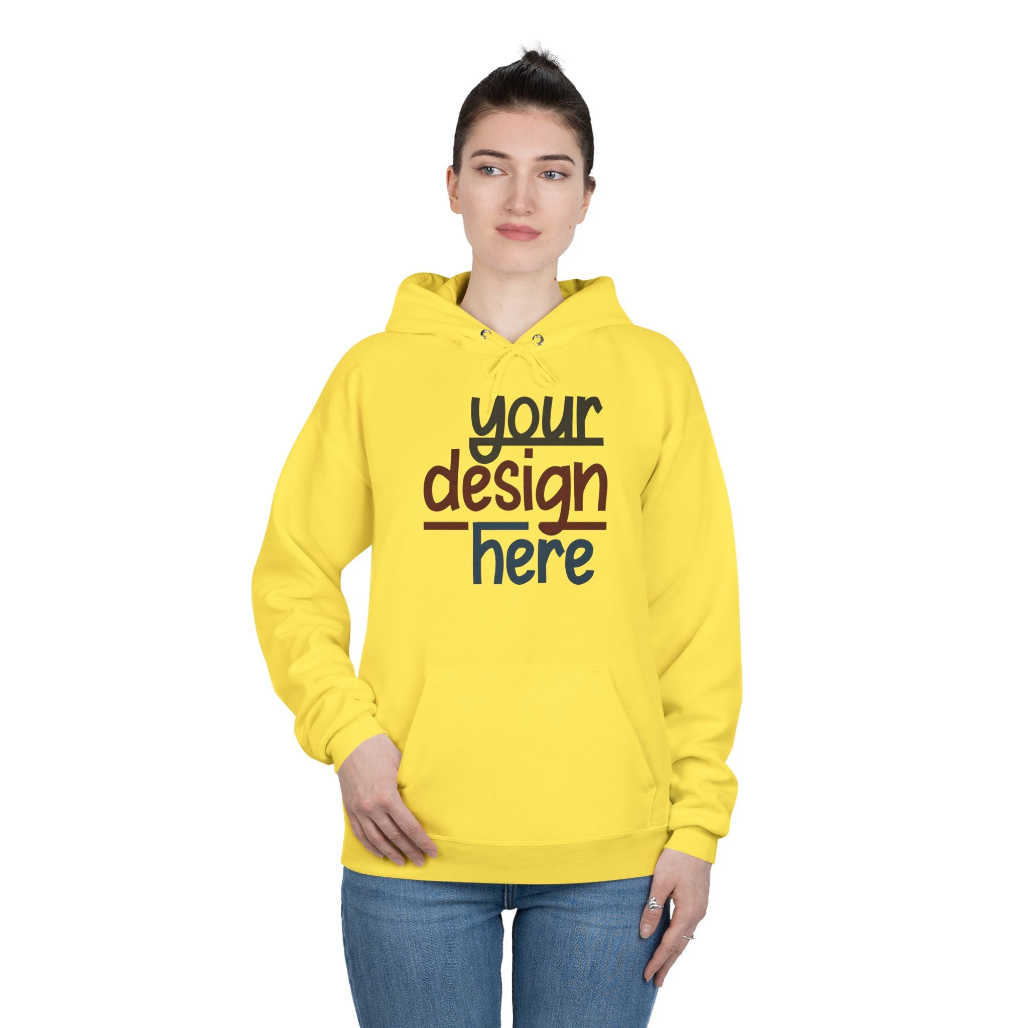Customizable Hanes P170 EcoSmart Unisex Pullover Hoodie