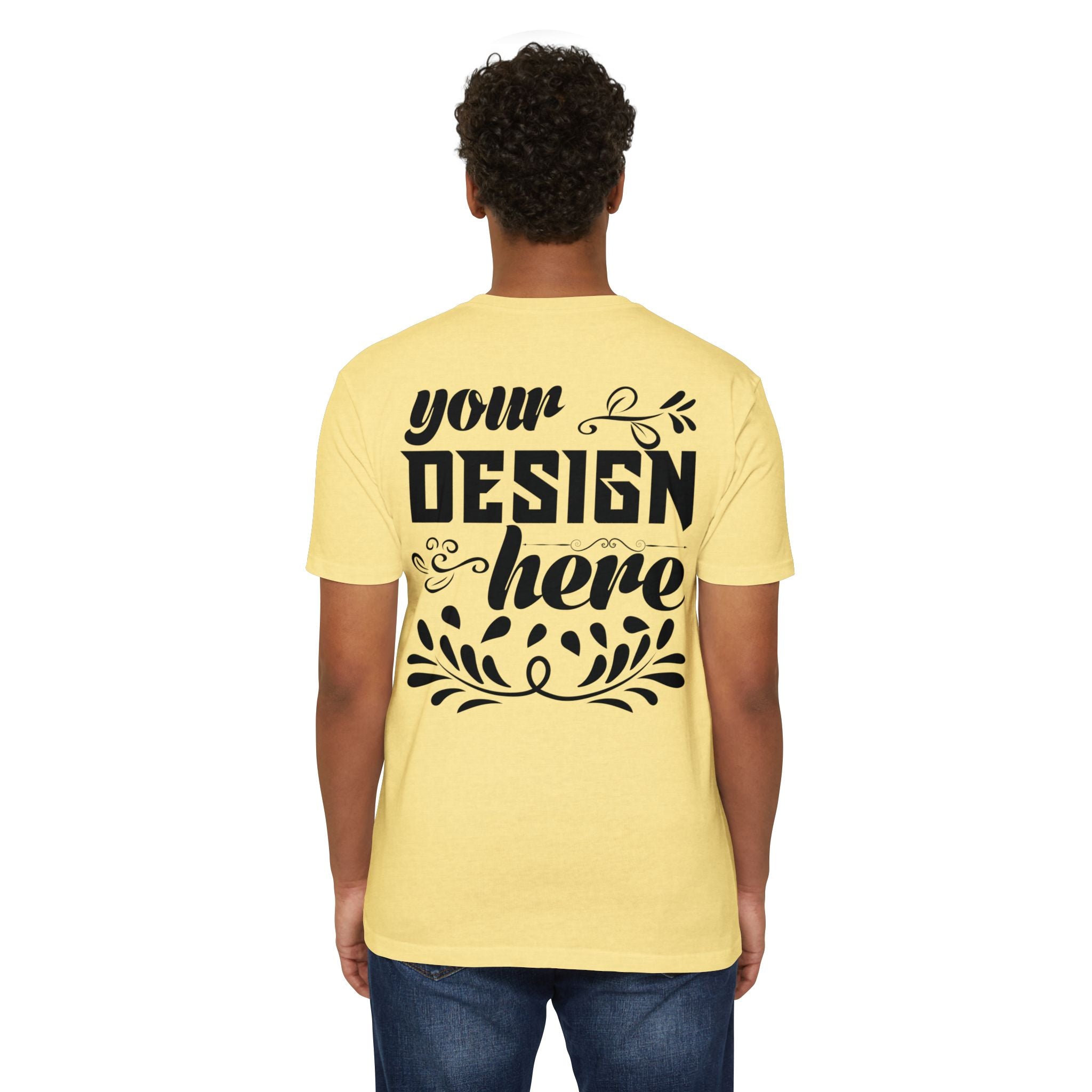 Customizable Next Level 6210 Unisex CVC Jersey T-Shirt