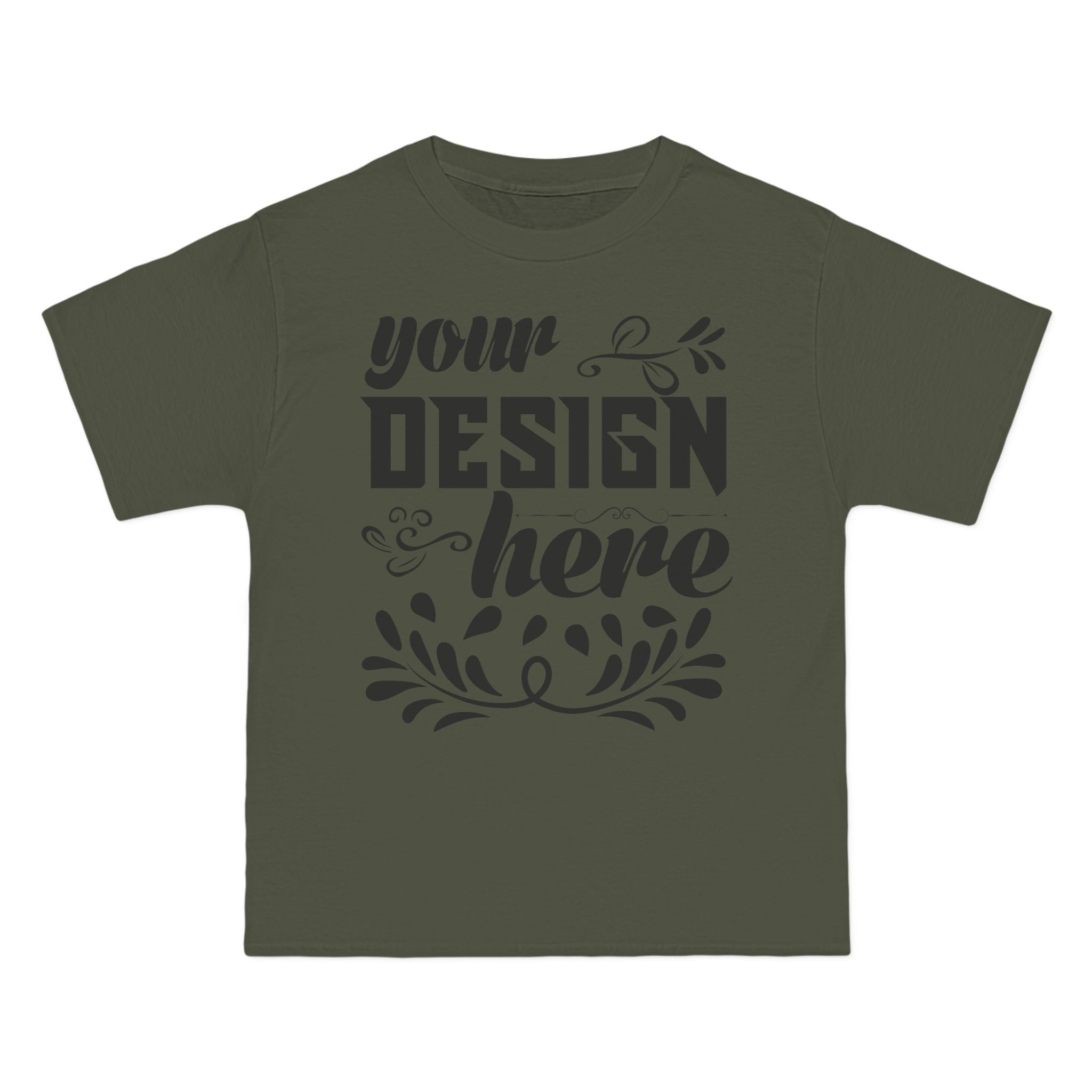 Customizable Hanes 5180 Beefy T Short Sleeve Cotton T-Shirt