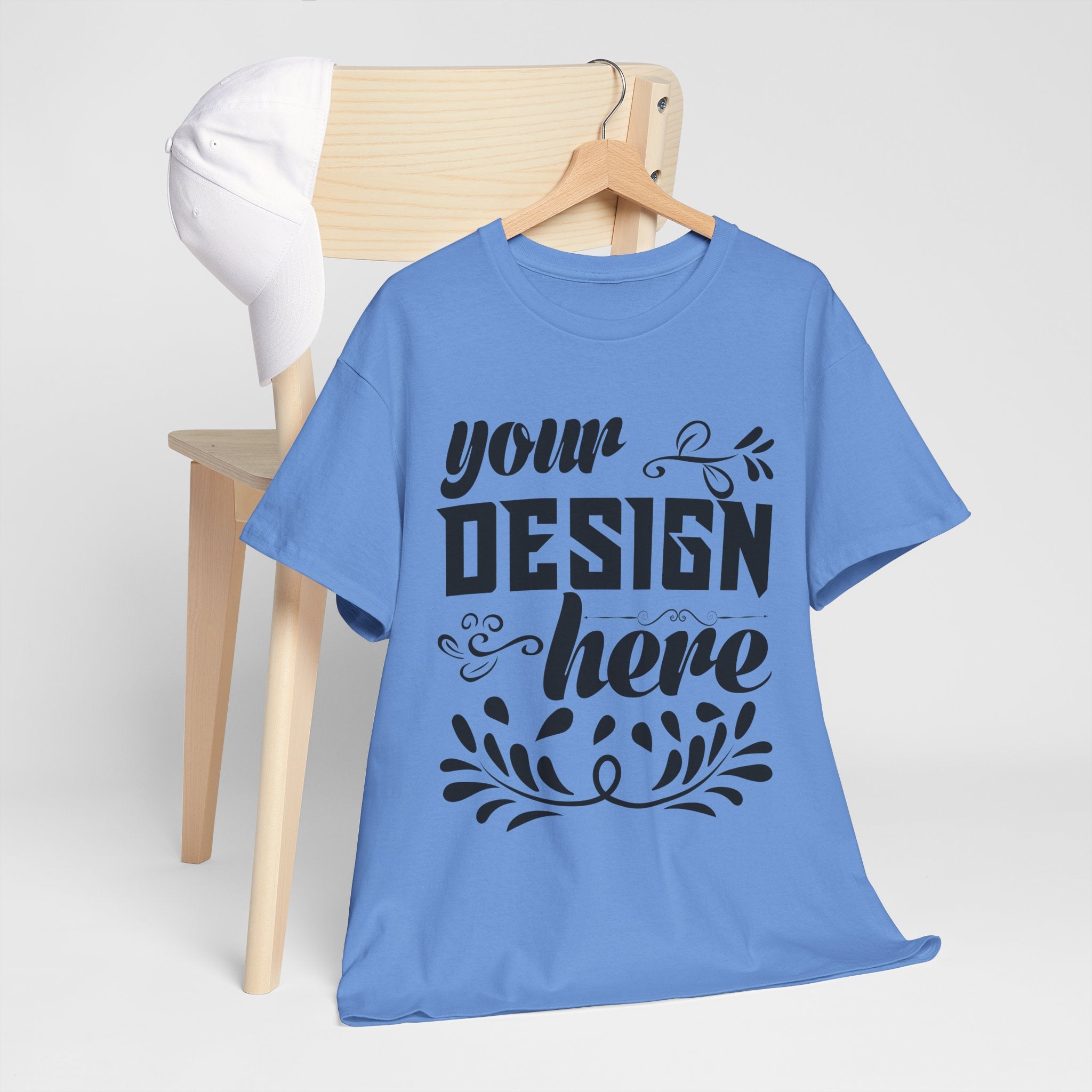 Customizable Gildan 5000 Unisex Heavy Cotton T-Shirt Classic Fit