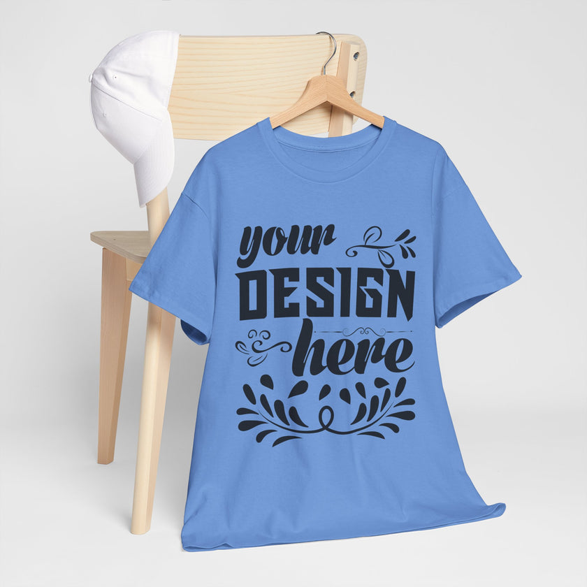 Customizable Gildan 5000 Unisex Heavy Cotton T-Shirt Classic Fit