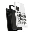 Customizable Tough Dual Layer Phone Case Polycarbonate TPU Liner Protective