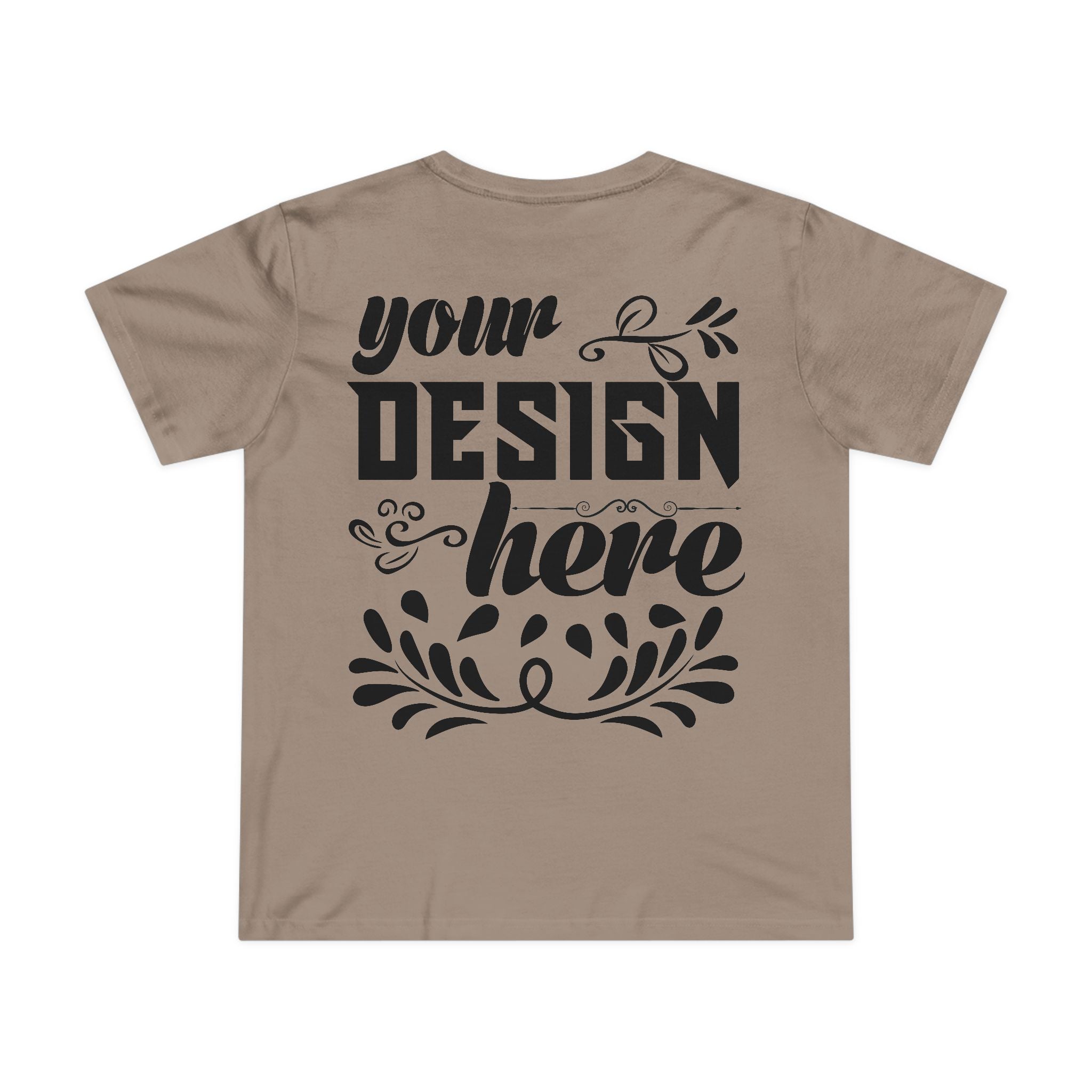 Customizable AS Colour 4001 Womens Maple Cotton T-Shirt