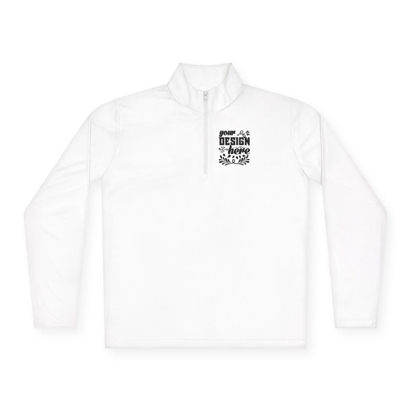 Customizable Sport Tek ST357 Unisex Lightweight Polyester Quarter Zip Pullover