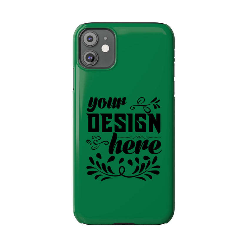 Customizable Slim Phone Case Super Slim Glossy Lexan Polycarbonate Plastic