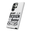 Customizable Tough Dual Layer Phone Case Polycarbonate TPU Liner Protective
