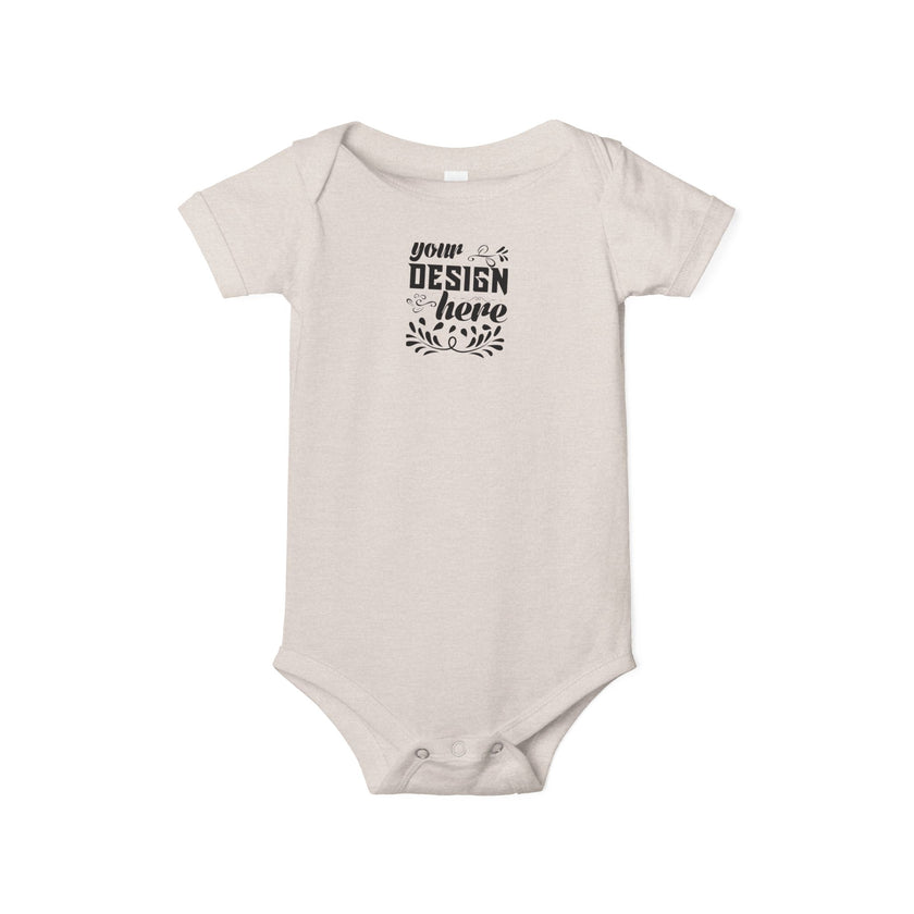 Customizable Bella+Canvas 100B Infant Jersey One Piece Bodysuit