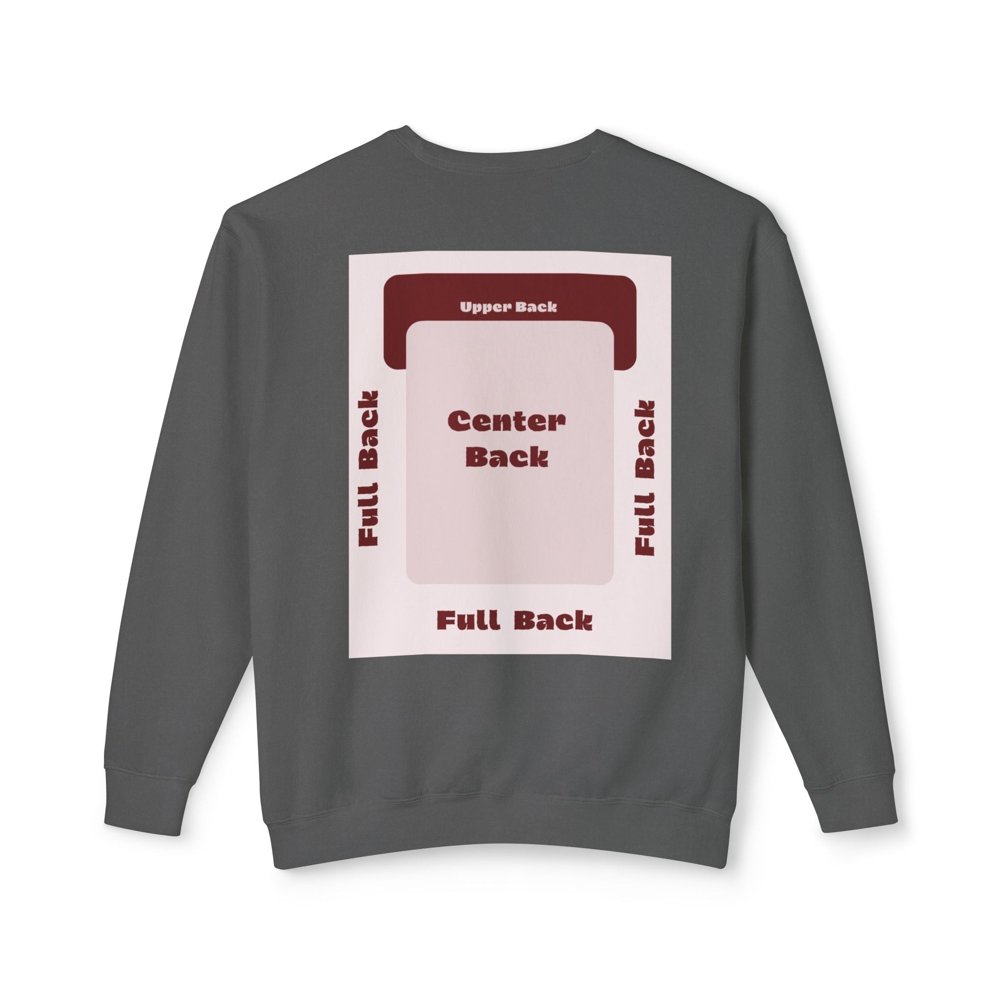 Customizable Comfort Colors 1466 Unisex Lightweight Crewneck DTG Design