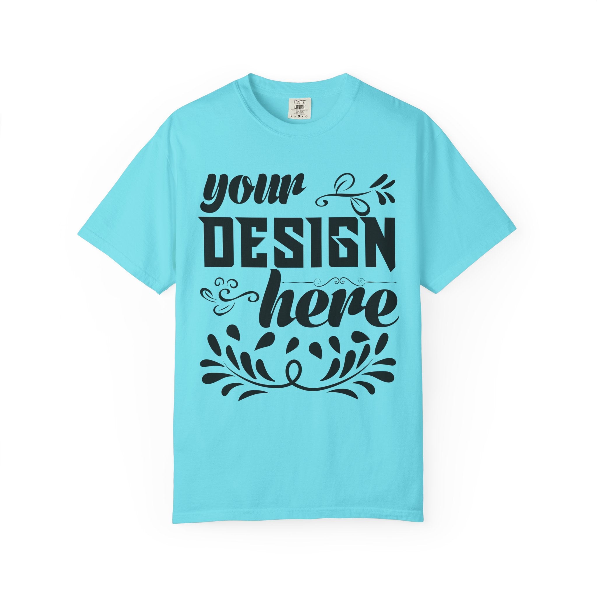 Customizable Comfort Colors 1717 Unisex Garment-Dyed T-Shirt