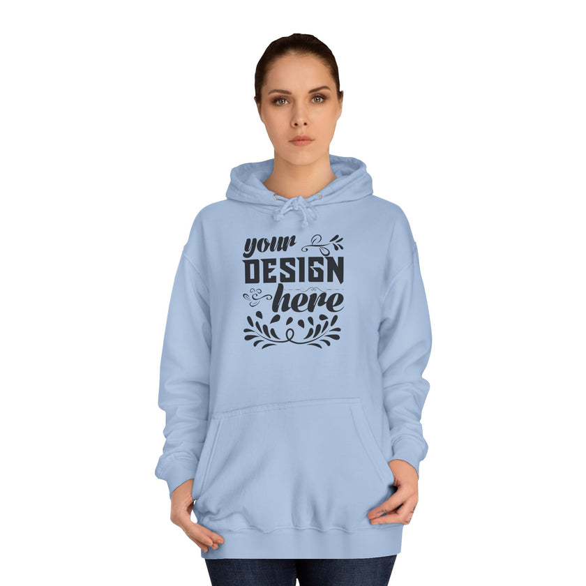 Customizable AWDis JH001 Unisex College Hoodie