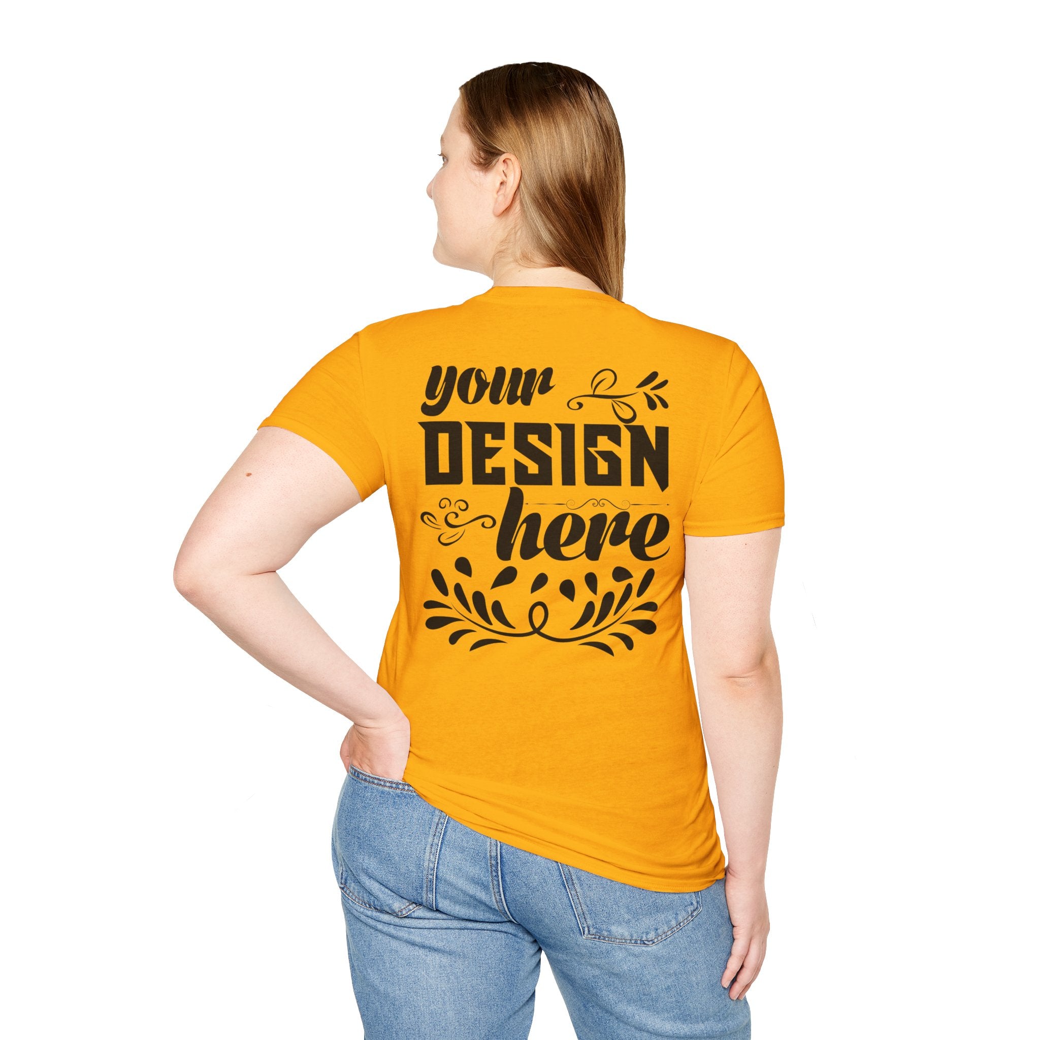 Customizable Gildan 64000 Unisex Softstyle T-Shirt Classic Fit