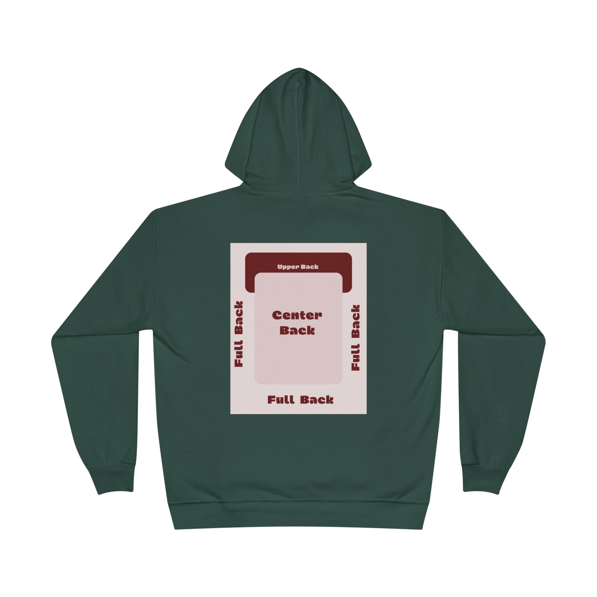 Customizable Hanes P170 EcoSmart Unisex Pullover Hoodie