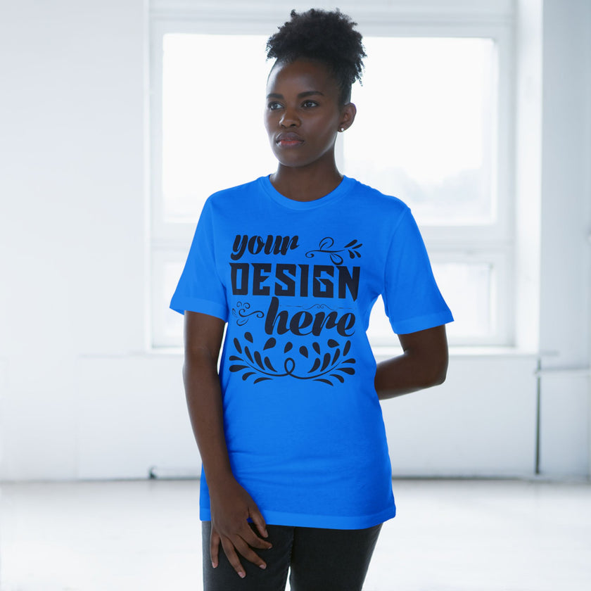 Customizable Lane Seven LS15000 Unisex Deluxe Cotton T Shirt