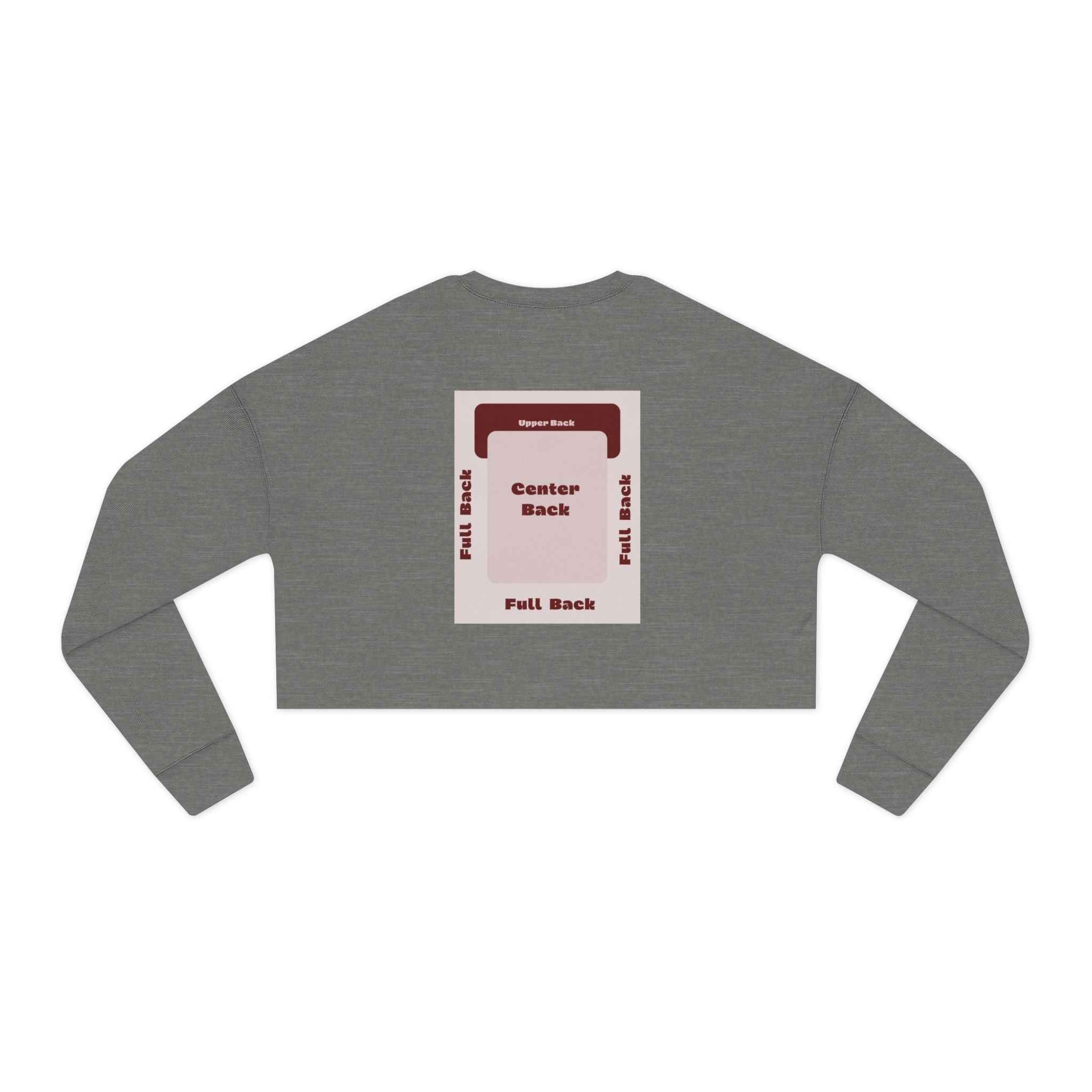 Customizable Bella+Canvas 7503  Womens Cropped Sweatshirt