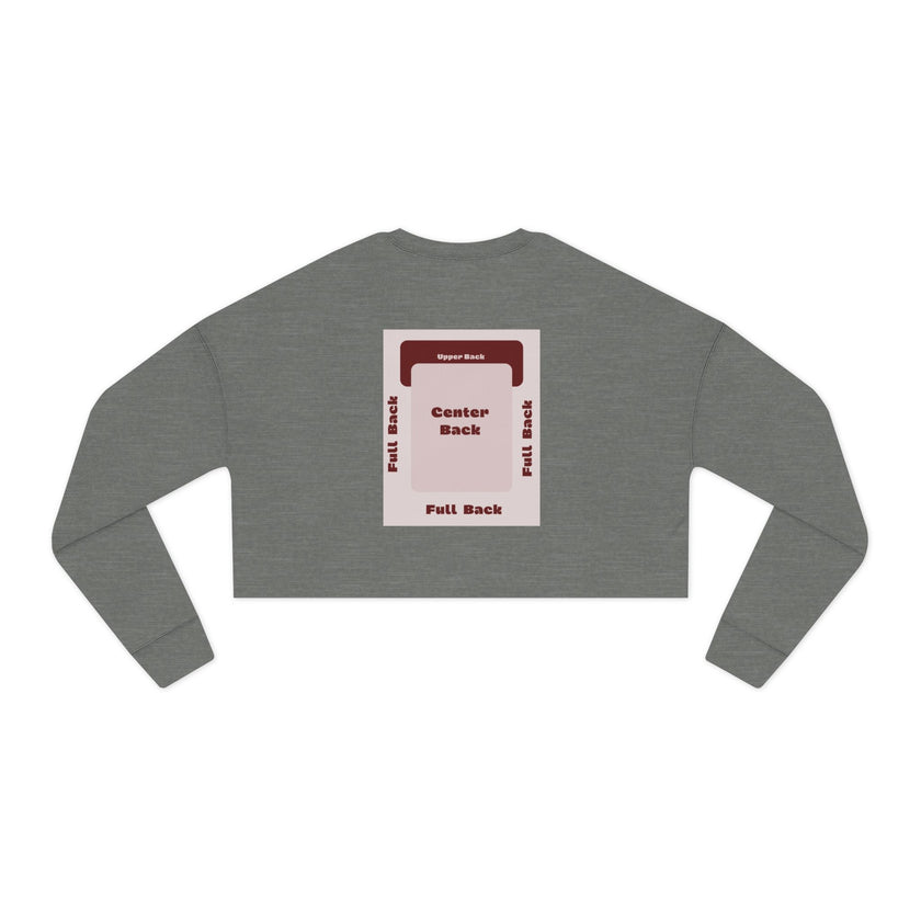 Customizable Bella+Canvas 7503  Womens Cropped Sweatshirt