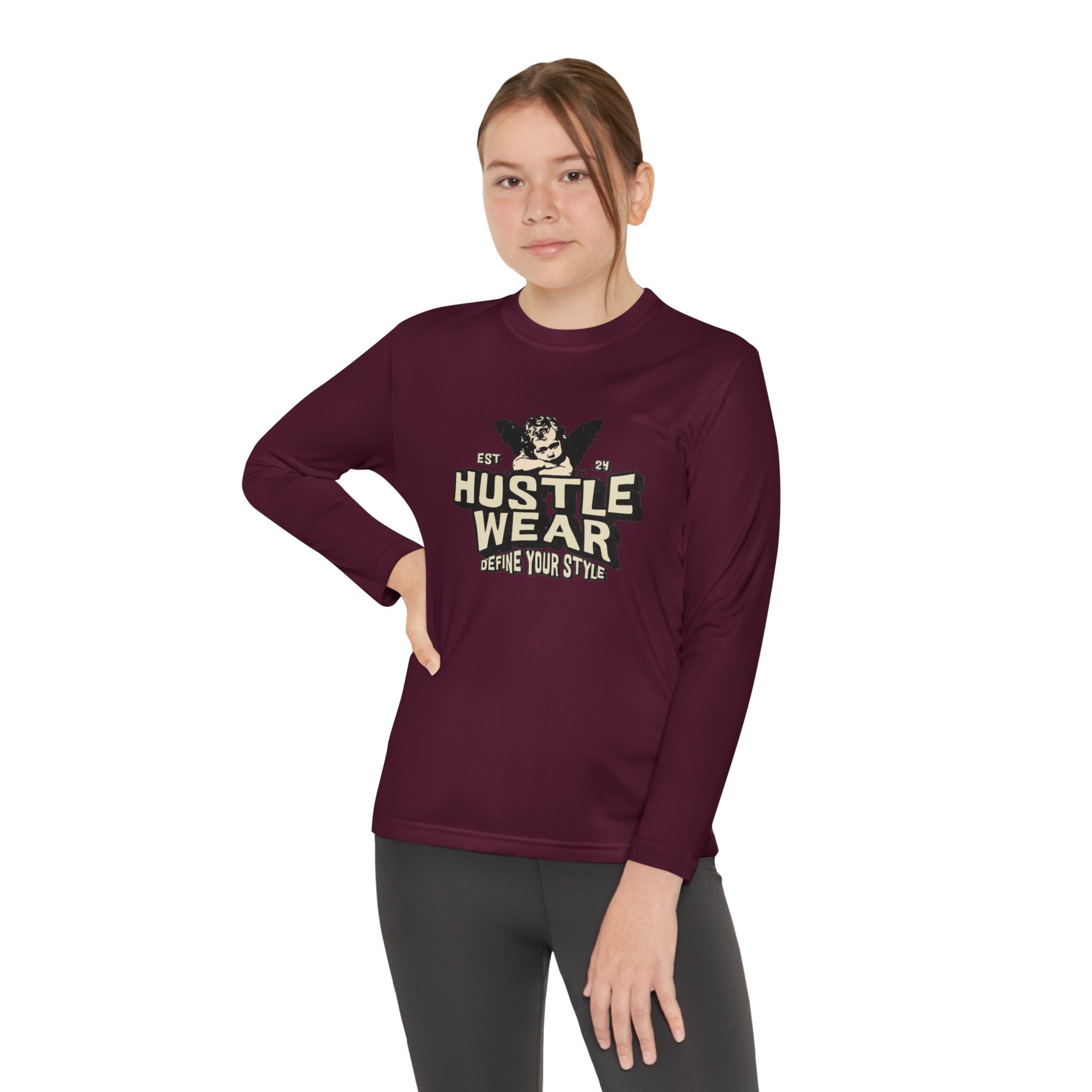 Sport-Tek YST350LS Unisex Youth Long Sleeve Tee | 
