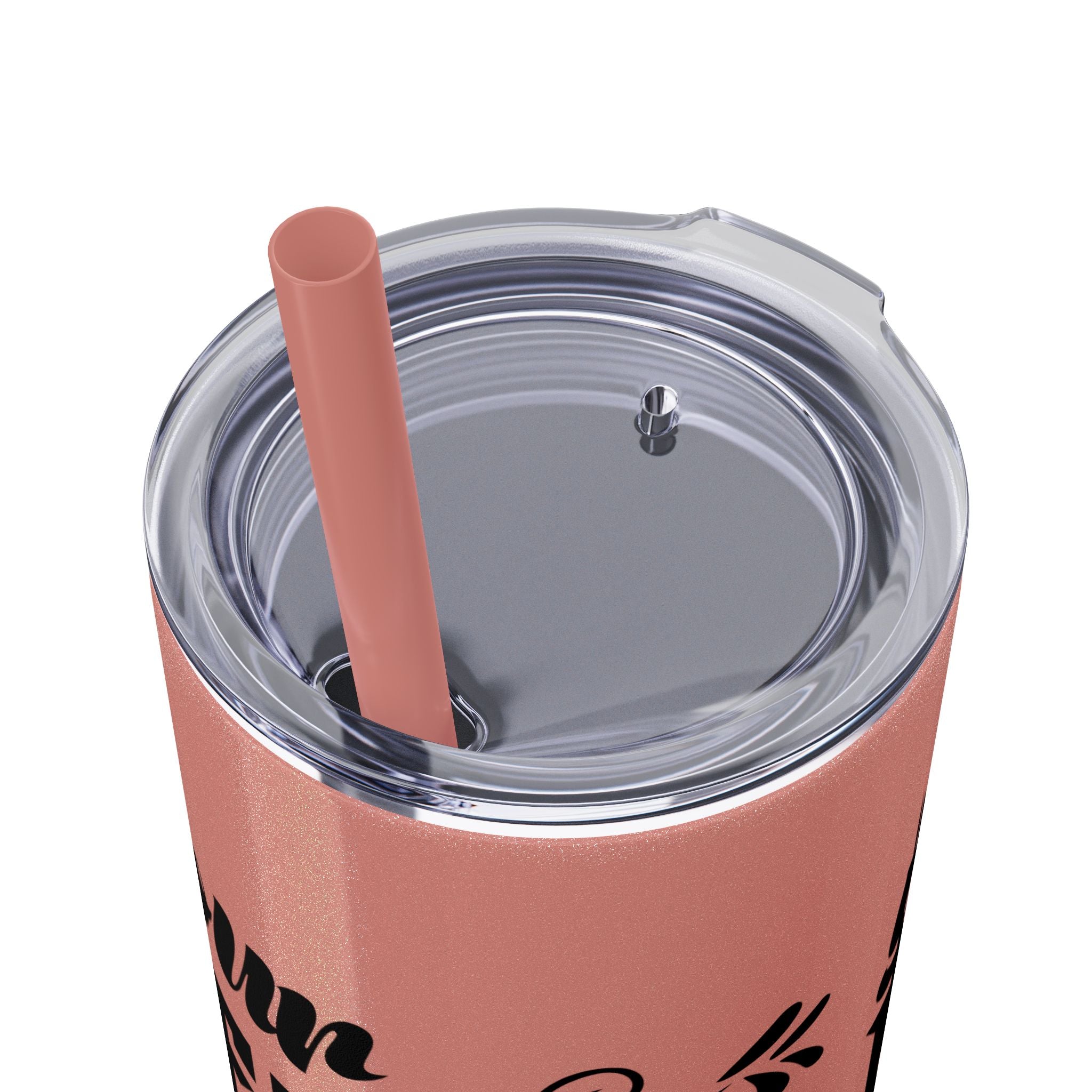 Customizable Maars 20oz Skinny Tumbler with Straw Stainless Steel