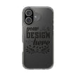 Customizable Clear Phone Case Slim Lightweight Scratch Resistant Protection