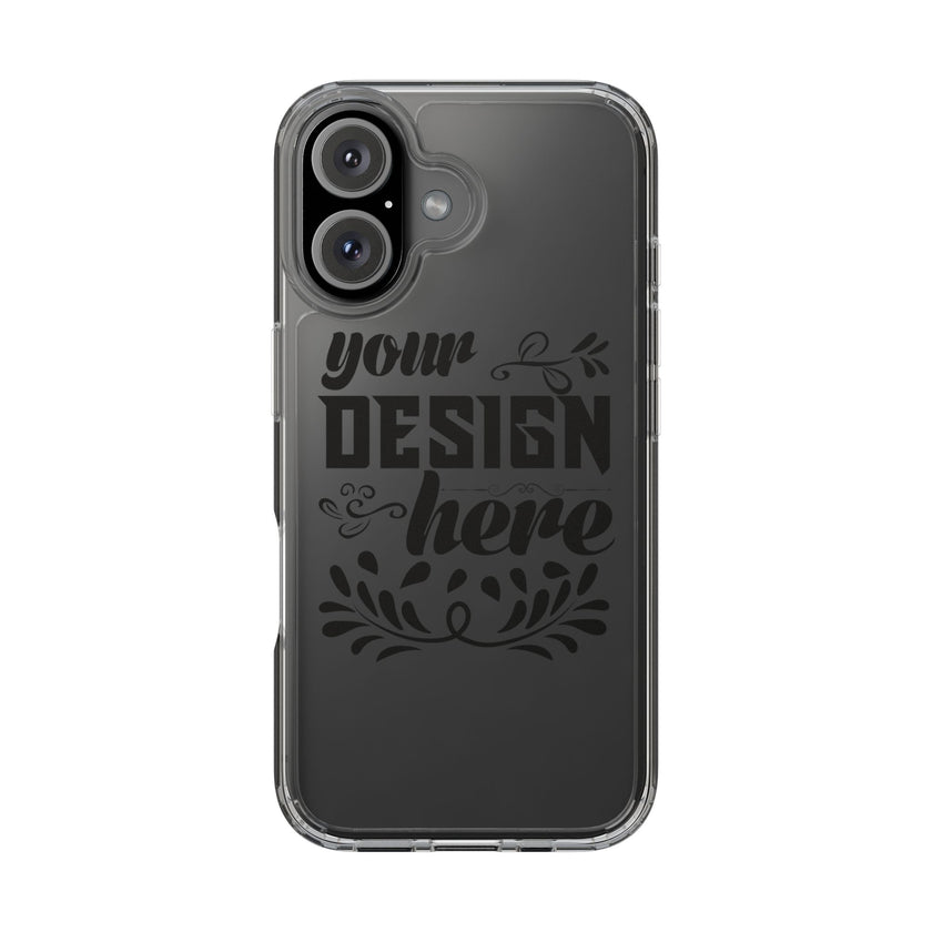 Customizable Clear Phone Case Slim Lightweight Scratch Resistant Protection