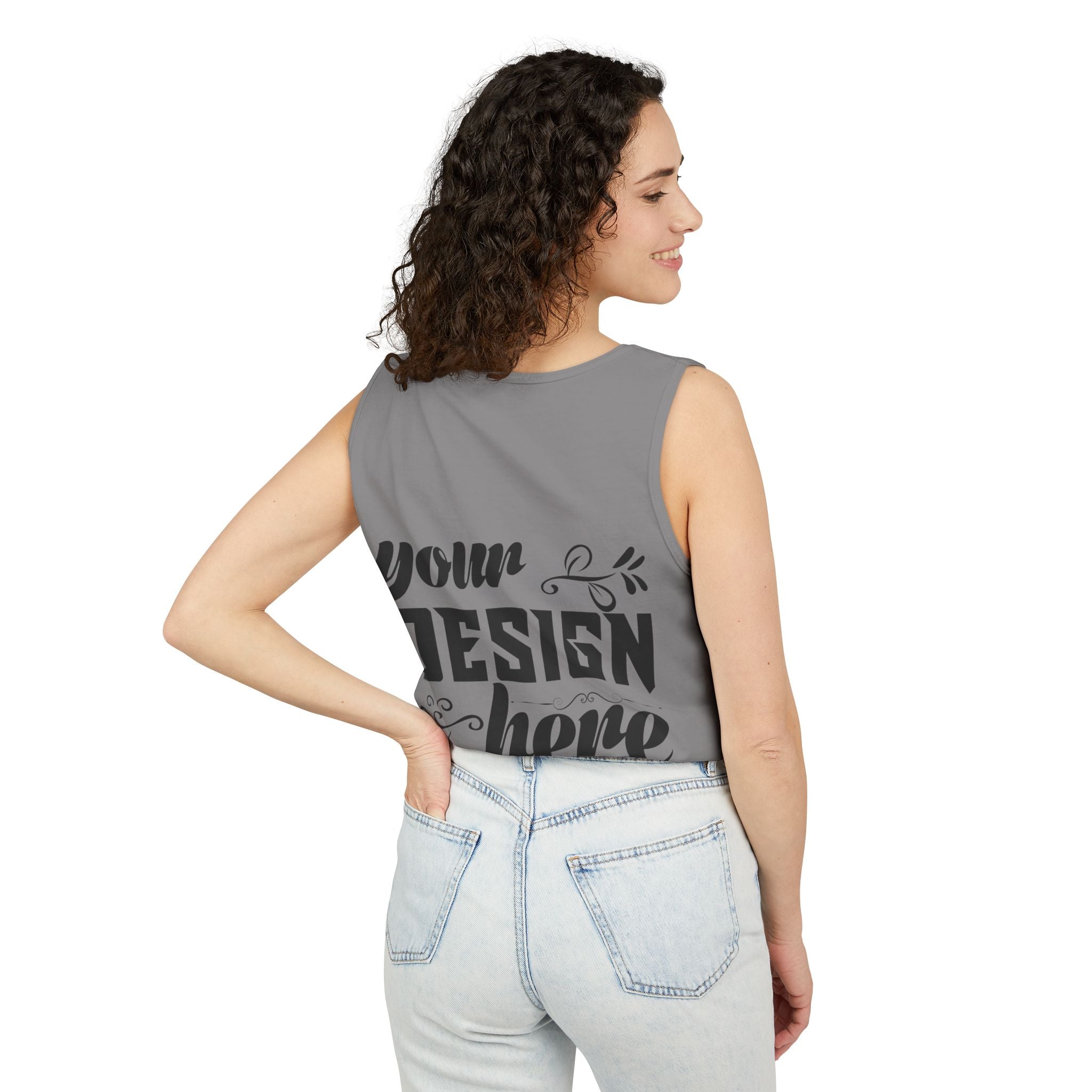 Customizable  Comfort Colors 9360  Unisex Garment Dyed Tank Top