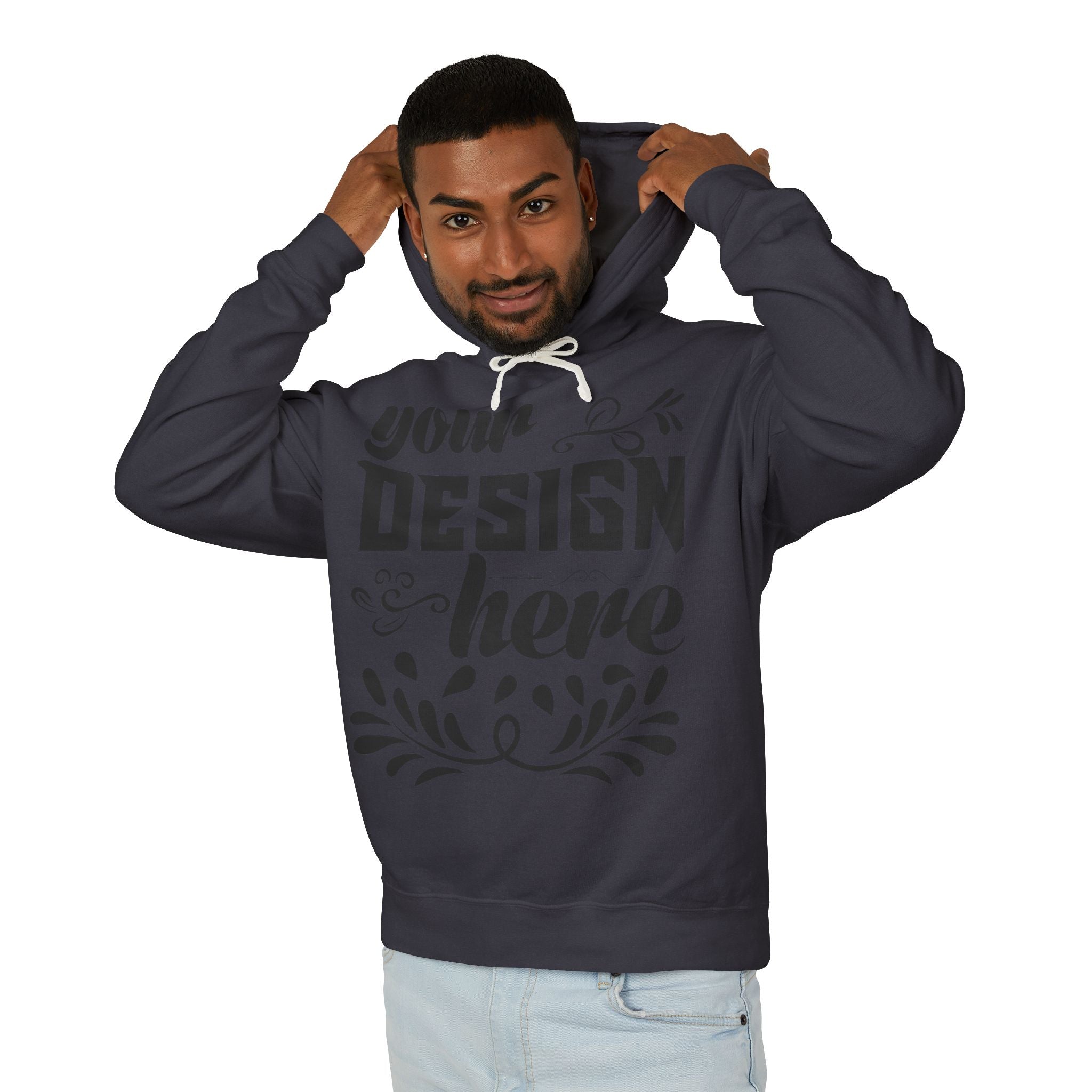 Customizable Comfort Colors 1467 Unisex Lightweight Hooded Sweatshirt