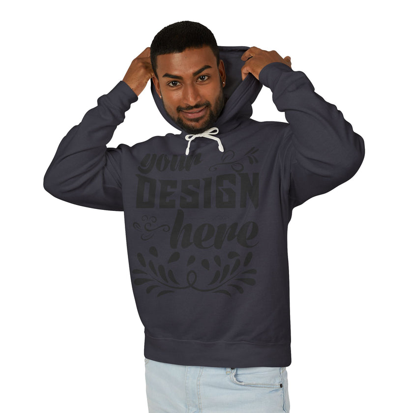 Customizable Comfort Colors 1467 Unisex Lightweight Hooded Sweatshirt