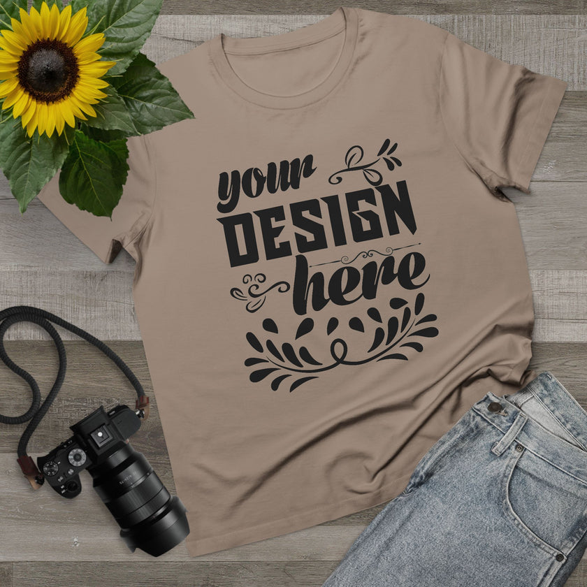 Customizable AS Colour 4001 Womens Maple Cotton T-Shirt