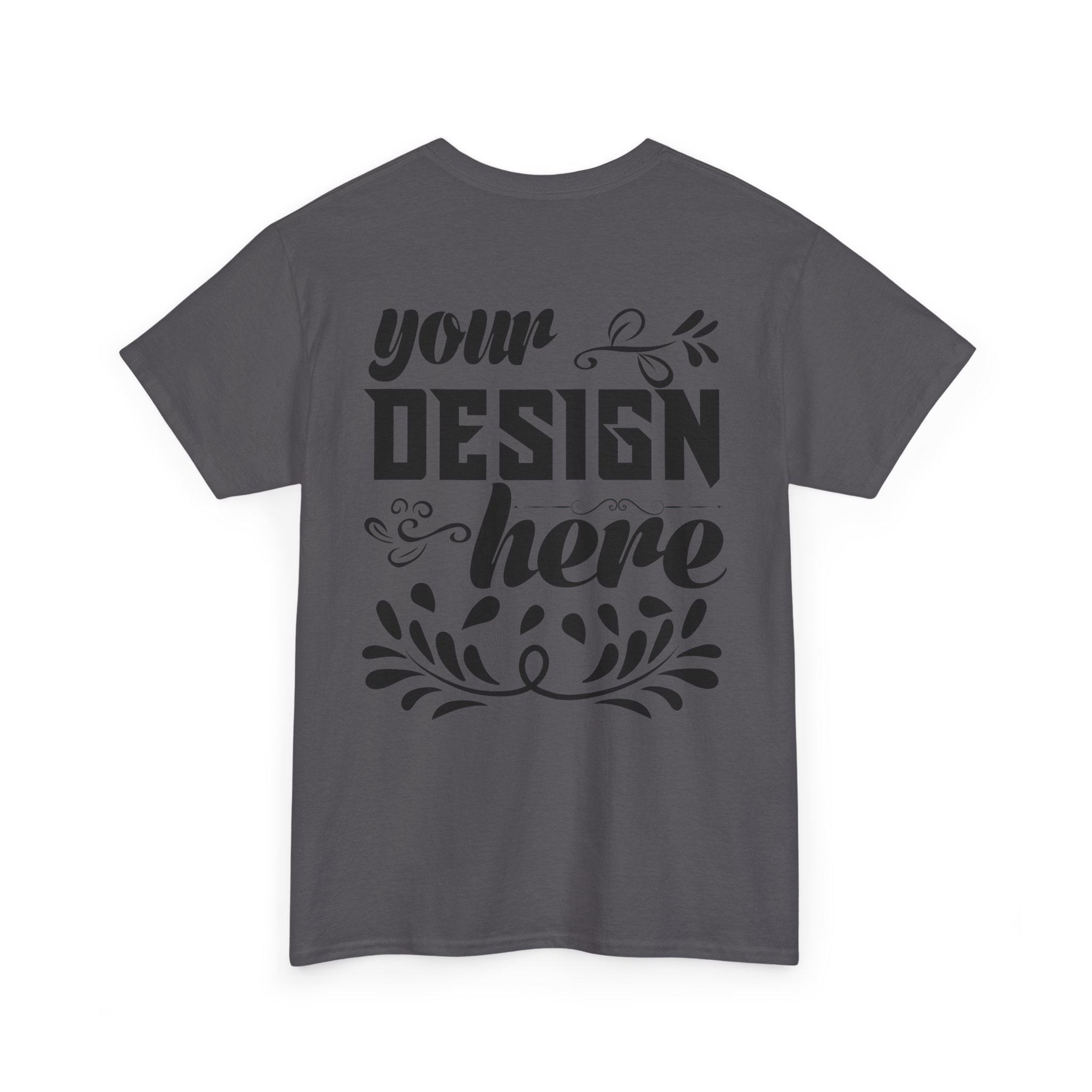 Customizable Gildan 5000 Unisex Heavy Cotton T-Shirt Classic Fit