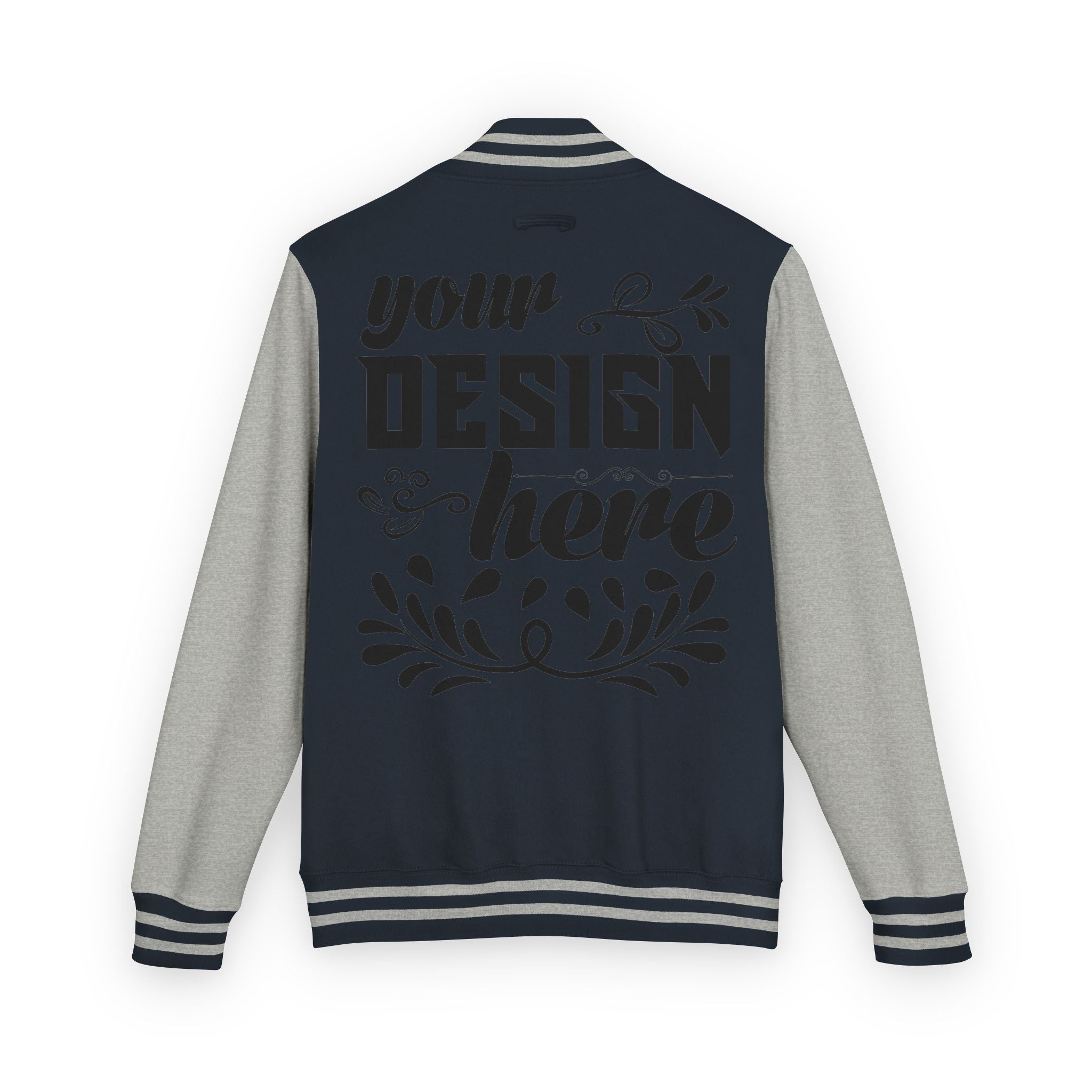 Customizable AWDis JH043 Unisex Heavyweight Letterman Jacket
