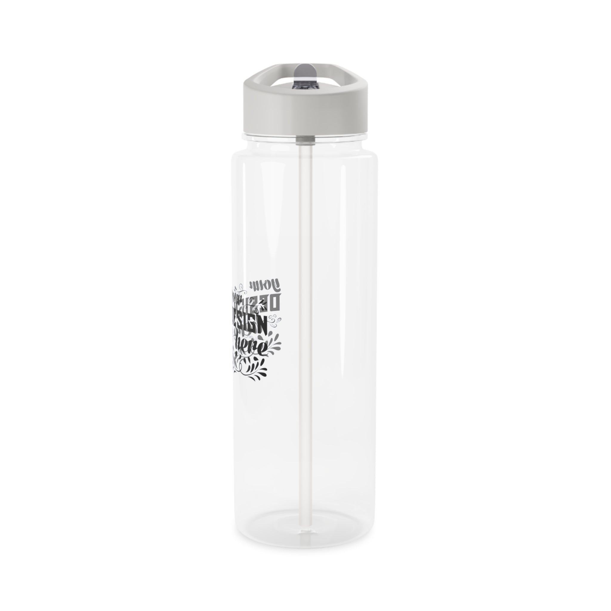 Customizable Tritan Reusable Water Bottle with Straw Lid