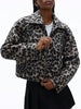 Nameria Street Style Short Zip Tweed Jacket