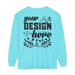 Customizable Comfort Colors 6014 Unisex Garment Dyed Long Sleeve T Shirt