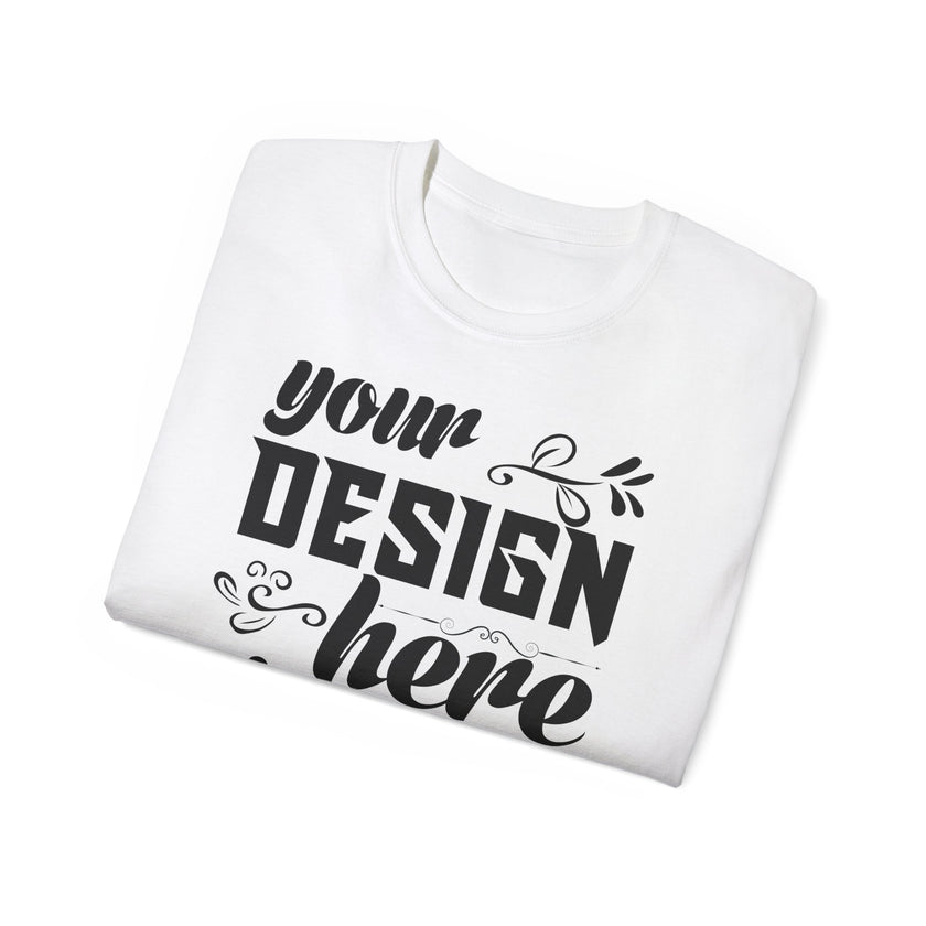 Customizable Gildan 2000 Unisex Ultra Cotton Crew Neck T-Shirt