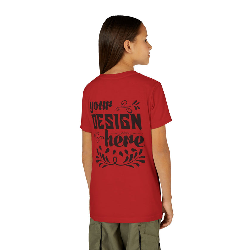 Customizable Bella+Canvas 3001Y Youth Short Sleeve T-Shirt Premium Fit
