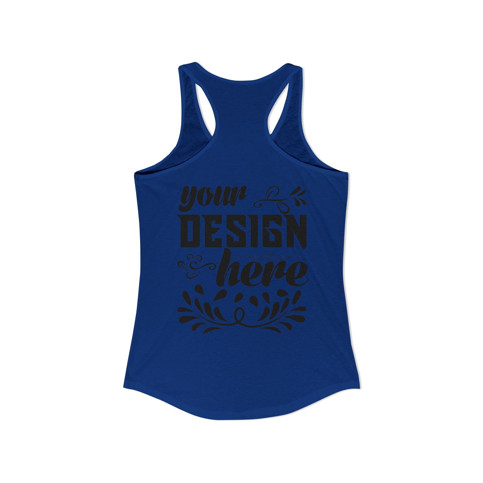 Customizable Next Level 1533 Womens Ideal Racerback Tank