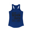 Customizable Next Level 1533 Womens Ideal Racerback Tank