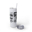 Customizable Maars 20oz Skinny Tumbler with Straw Stainless Steel