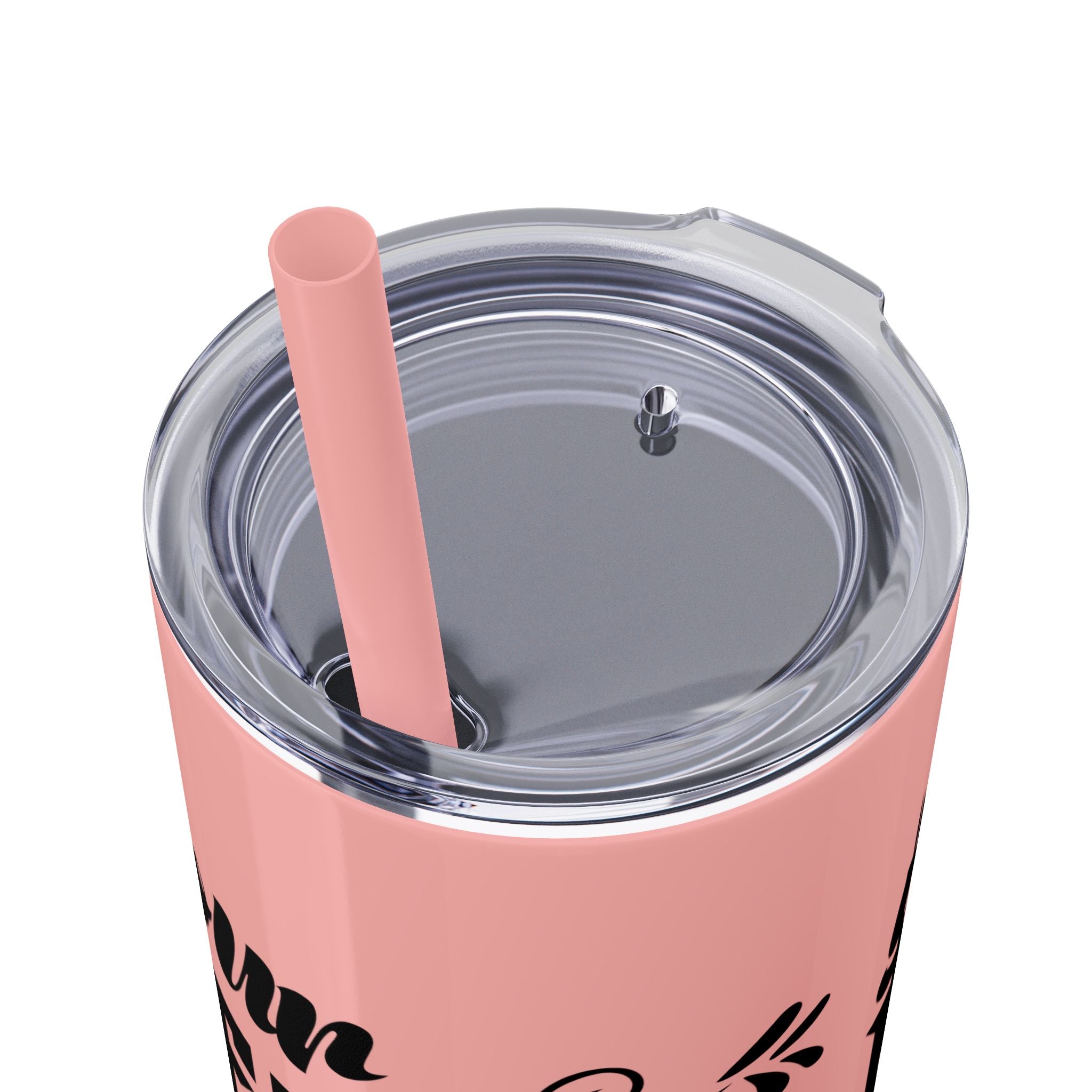 Customizable Maars 20oz Skinny Tumbler with Straw Stainless Steel