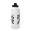 Customizable Stainless Steel Water Bottle with Sports Lid in Three Sizes