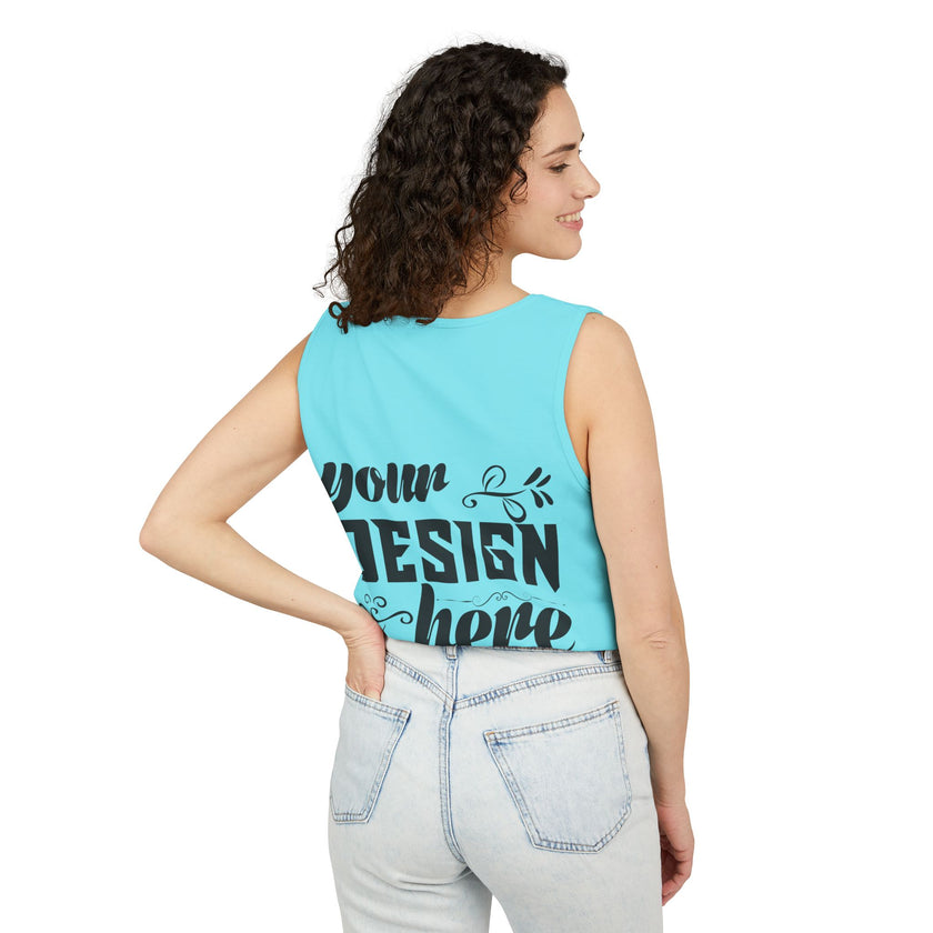 Customizable  Comfort Colors 9360  Unisex Garment Dyed Tank Top