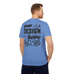 Customizable Adidas A376 Unisex Sport T-Shirt Regular Fit Performance