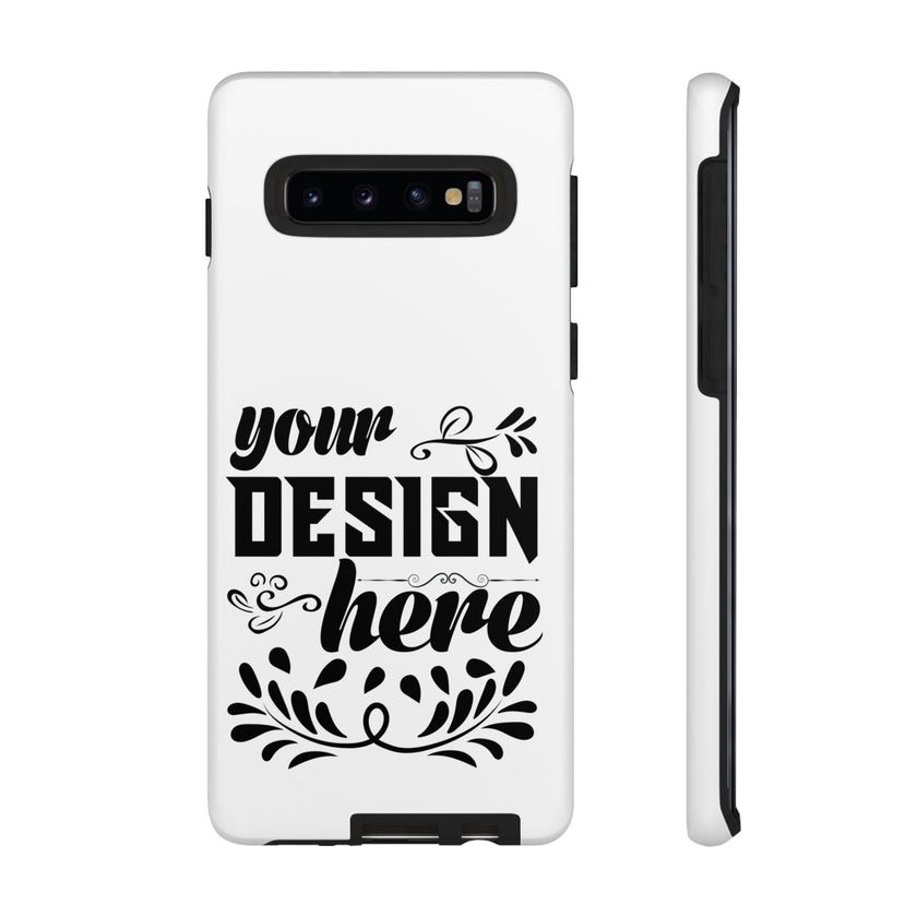 Customizable Tough Dual Layer Phone Case Polycarbonate TPU Liner Protective