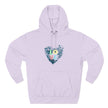 Lane Seven LS14001 Unisex  Fleece Hoodie | Butterfly Love Graphic Print