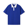 Nameria Unisex Color Block Polo Shirt 100% Combed Cotton Loose Fit