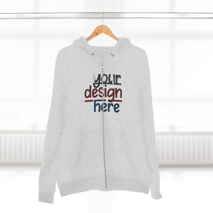 Customizable Lane Seven LS14003 Unisex Zip Hoodie