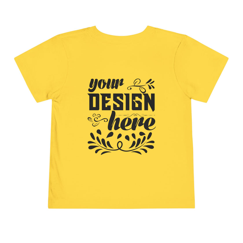 Customizable Bella+Canvas 3001T Toddler Short Sleeve T-Shirt Jersey