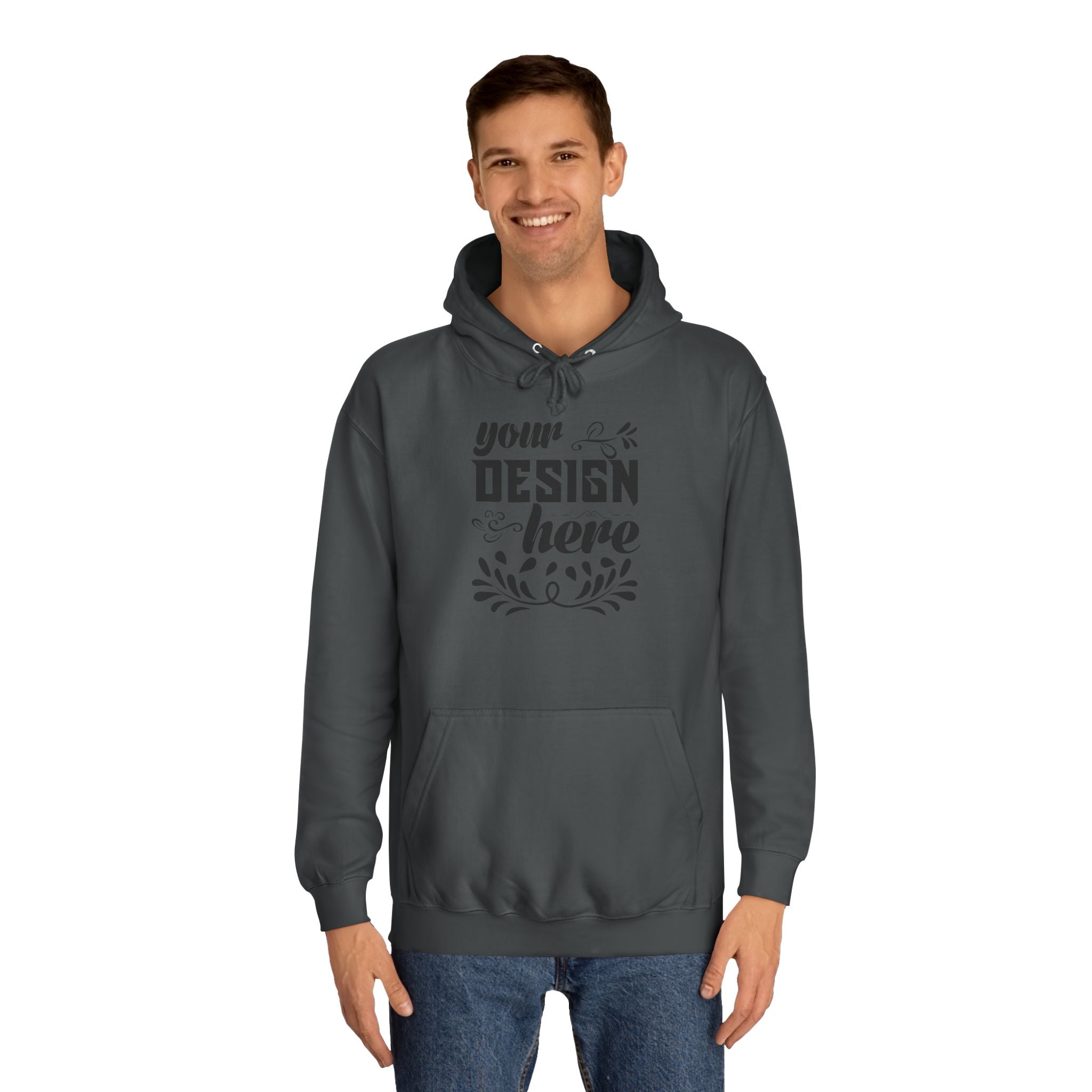 Customizable AWDis JH001 Unisex College Hoodie